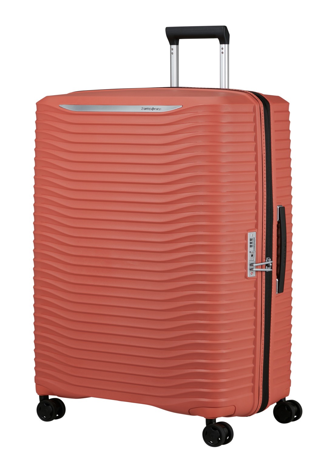 Samsonite Upscape spinner 81 cm - voorkant 3 roodbruin