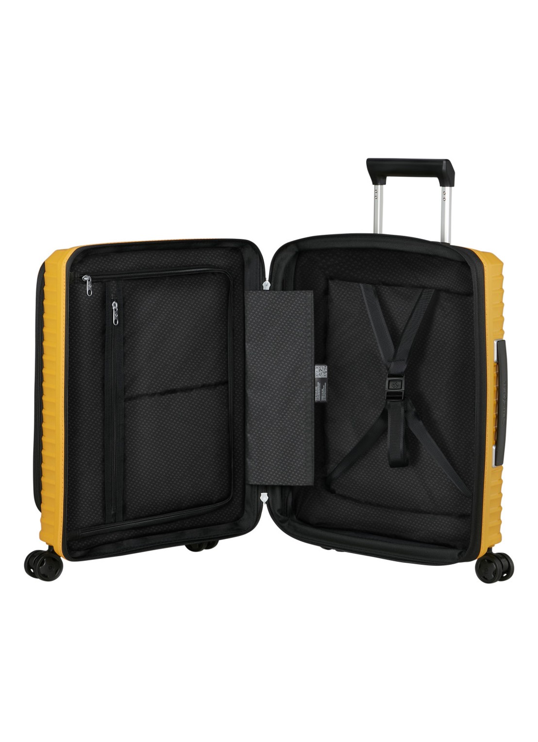 Samsonite Upscape vergrootbare spinner 55 cm - detail 4 geel