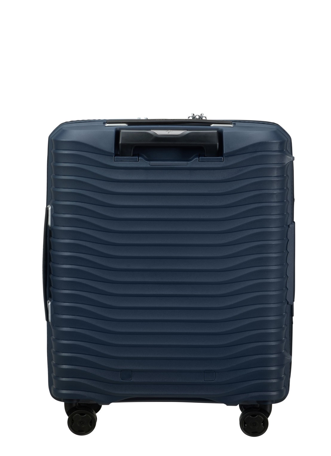 Samsonite Upscape vergrootbare spinner 55 cm - achterkant 5 donkerblauw
