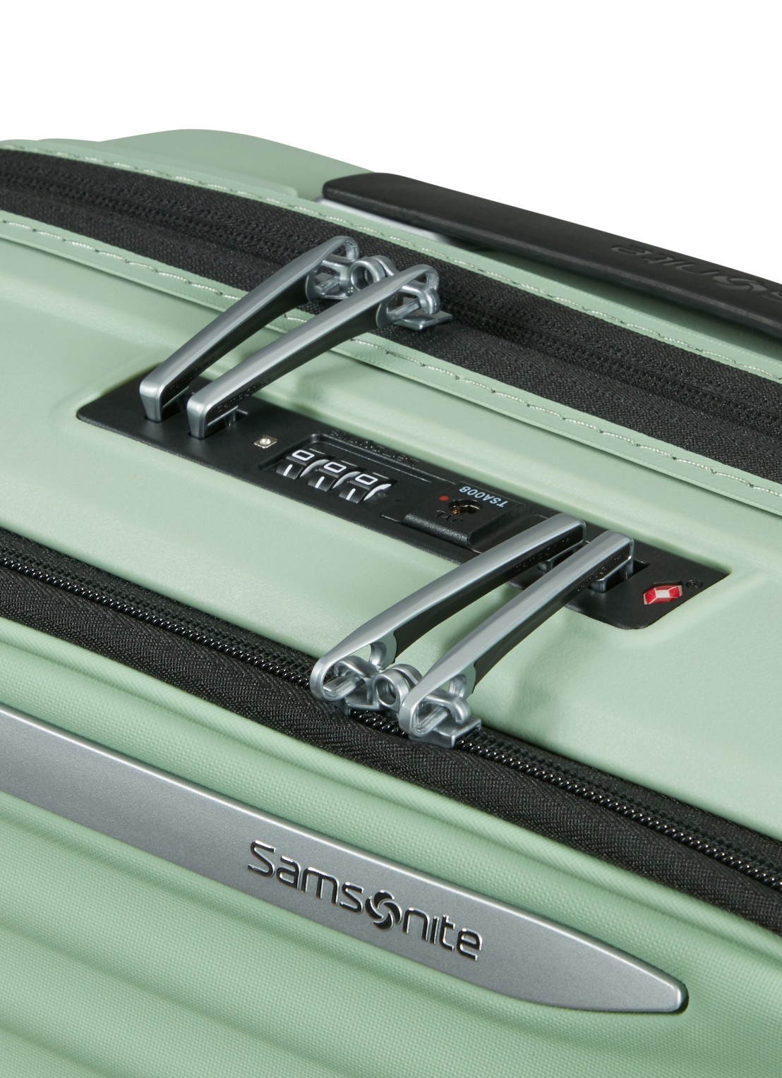 Samsonite Upscape vergrootbare spinner 55 cm - detail 5 lindegroen