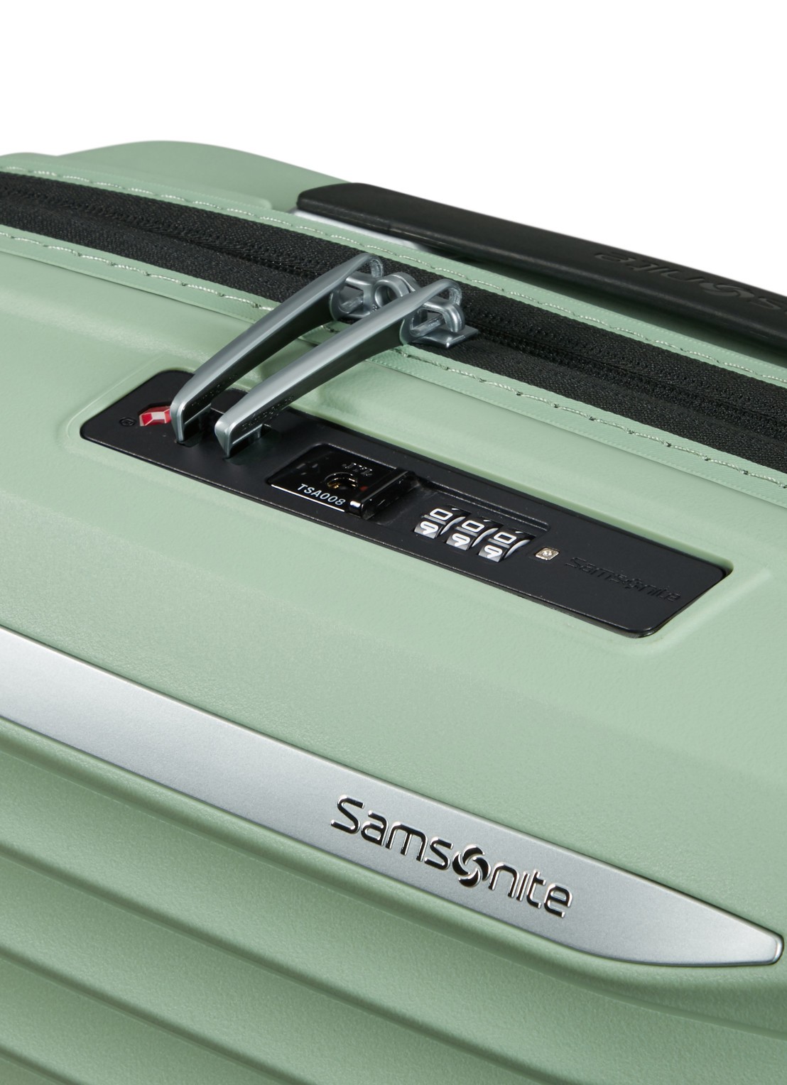 Samsonite Upscape vergrootbare spinner 55 cm - detail 3 lichtgroen