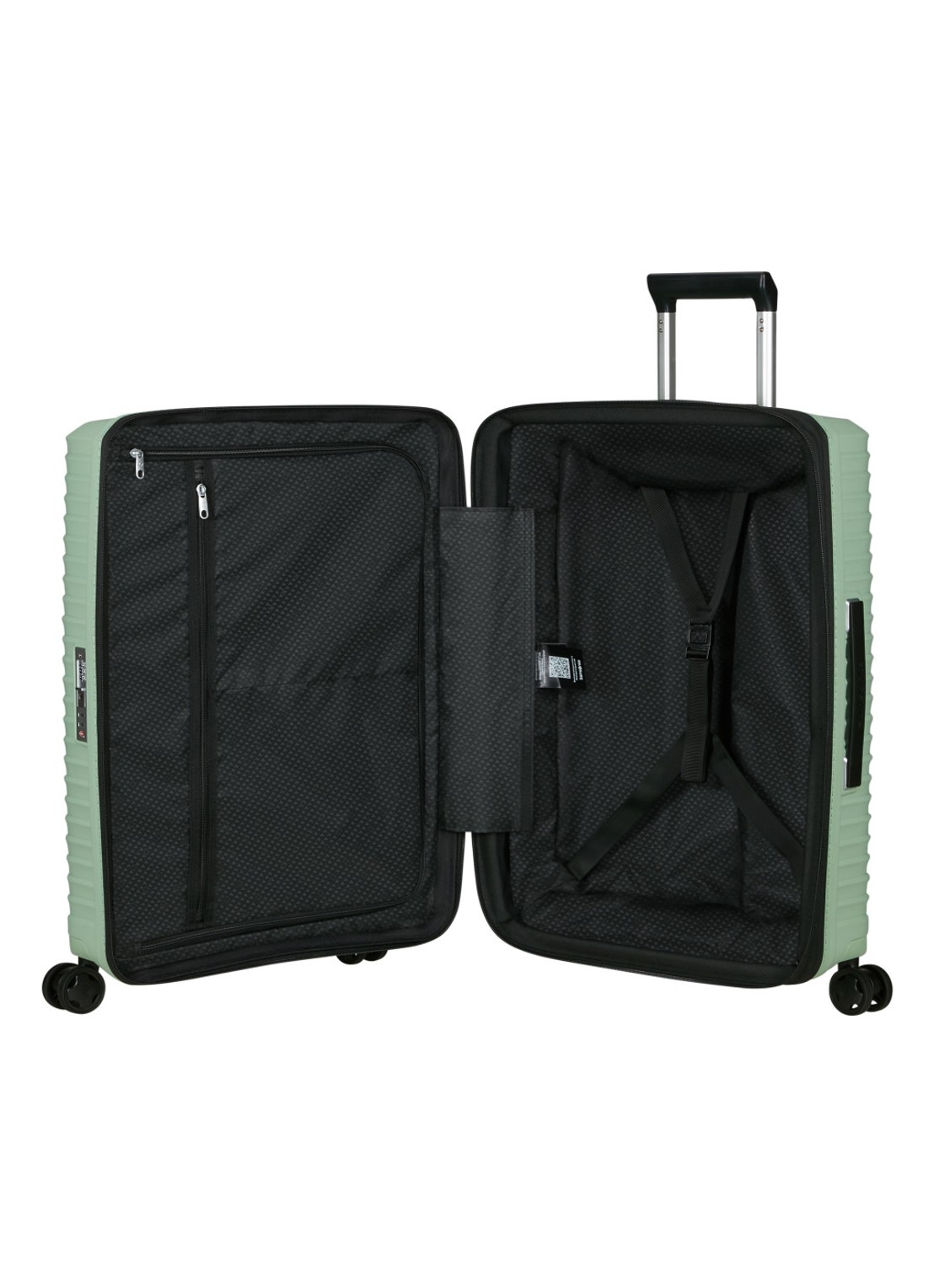 Samsonite Upscape vergrootbare spinner 68 cm - detail lichtgroen
