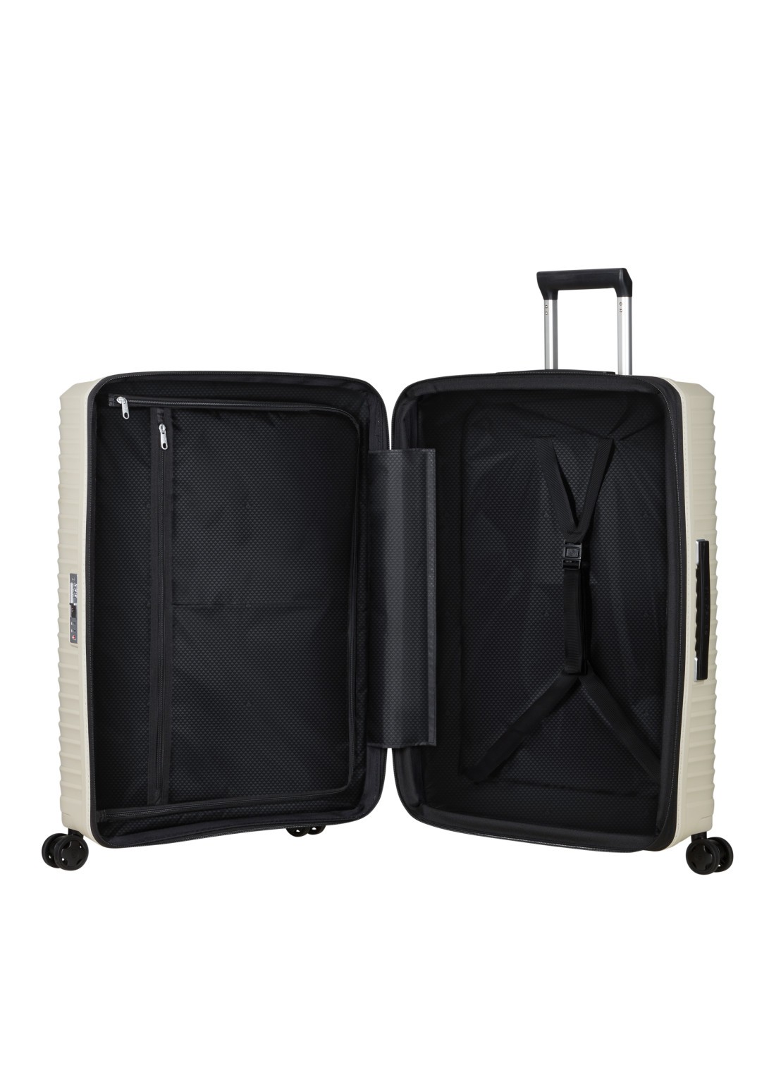 Samsonite Upscape vergrootbare spinner 75 cm - detail 4 zand
