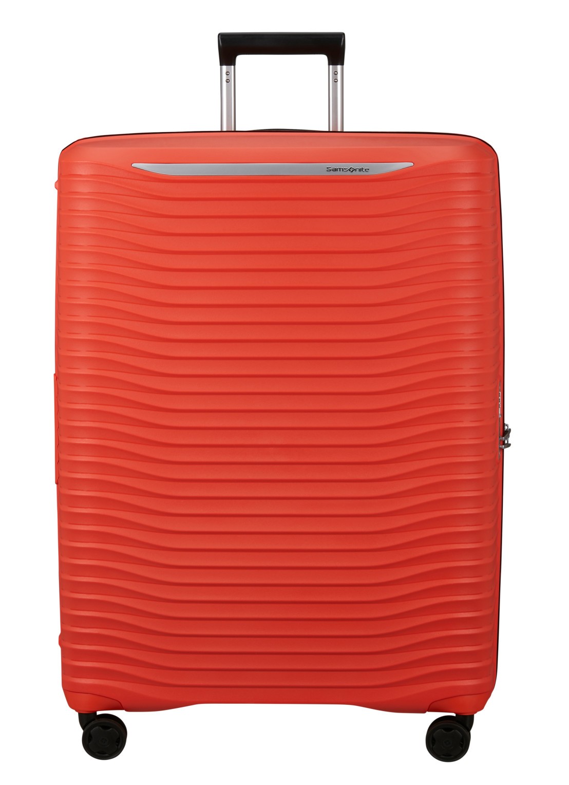 Samsonite Upscape vergrootbare spinner 81 cm - voorkant 2 rood