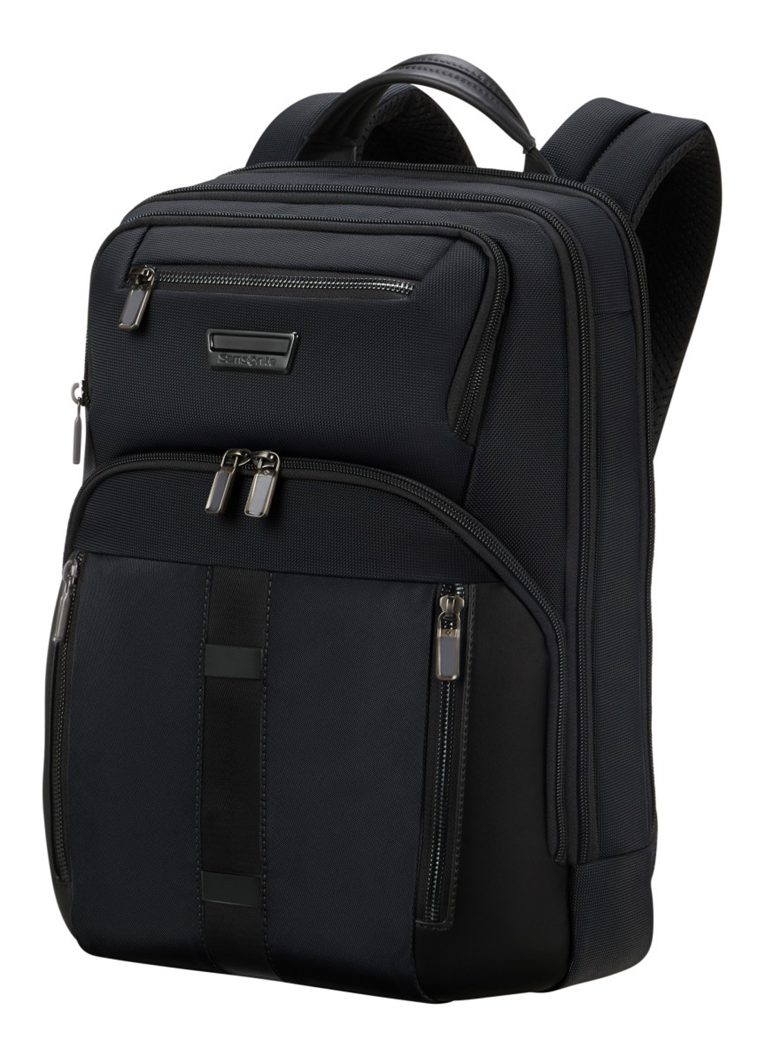 Samsonite Urban-Eye rugzak met 14,1 inch laptopvak - voorkant 4 zwart