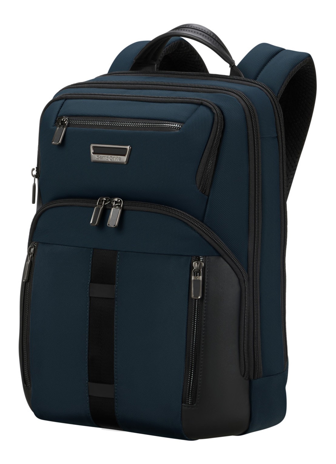 Samsonite Urban-Eye rugzak met 14,1 inch laptopvak - voorkant 4 donkerblauw
