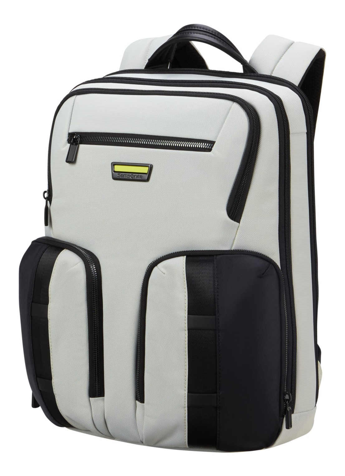 Samsonite Urban-Eye rugzak met 15,6 inch laptopvak - voorkant 4 lichtgrijs