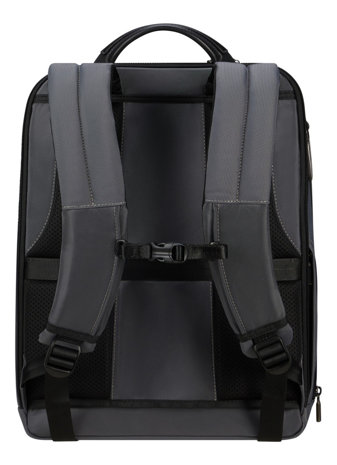 Samsonite Urban-Eye rugzak met 15,6 inch laptopvak - achterkant donkergrijs