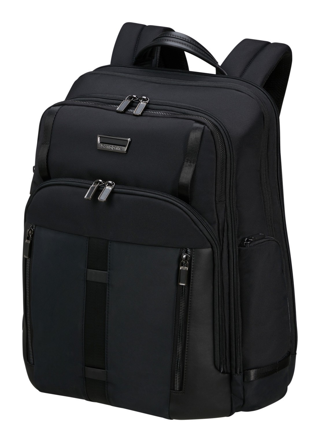 Samsonite Urban-Eye rugzak met 17,3 inch laptopvak - voorkant 5 zwart