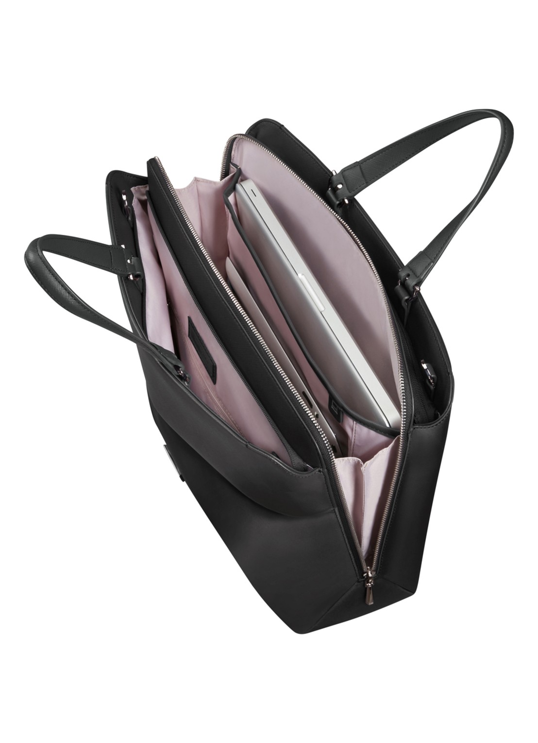 Samsonite Zalia 3.0 businesstas met 14 inch laptopvak - achterkant 3 zwart