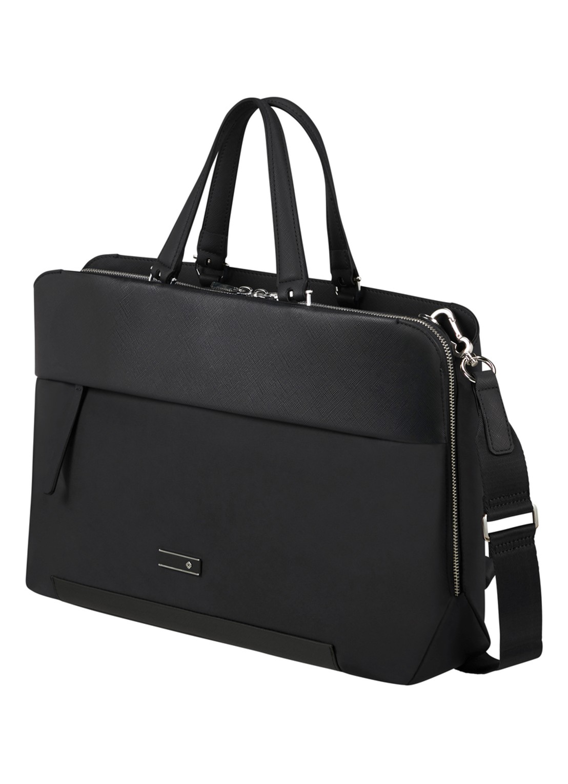 Samsonite Zalia 3.0 businesstas met 14 inch laptopvak - voorkant 2 zwart