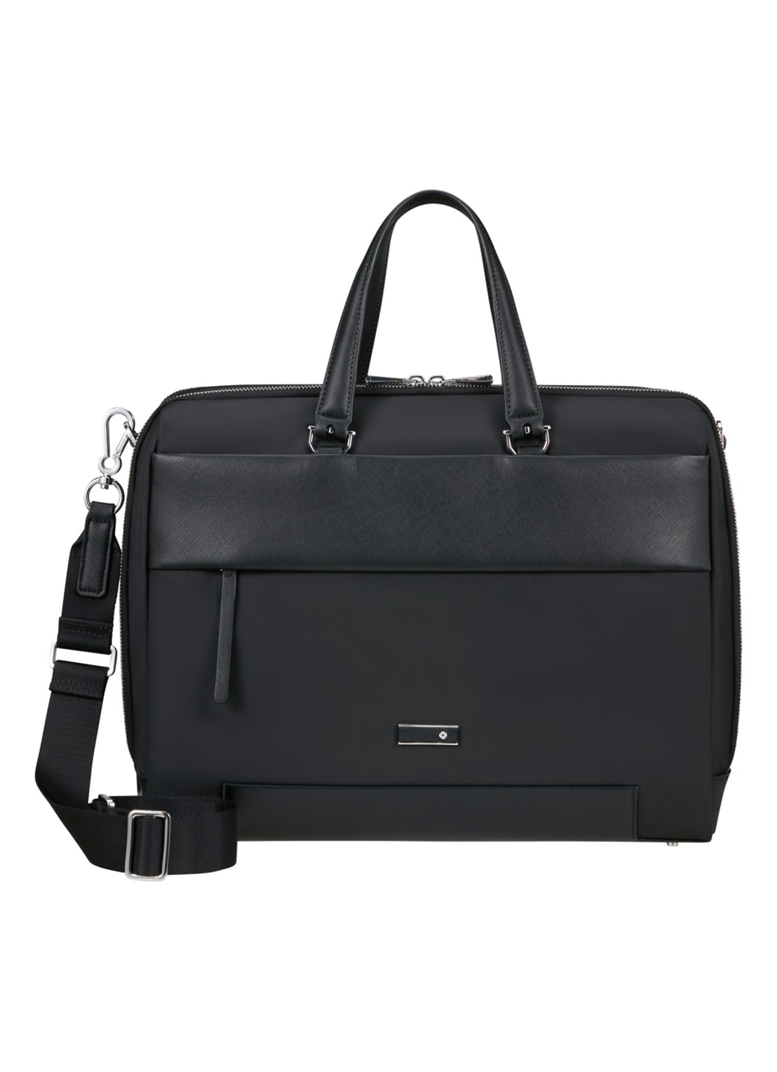 Samsonite Zalia 3.0 businesstas met 15,6 inch laptopvak - voorkant 2 zwart