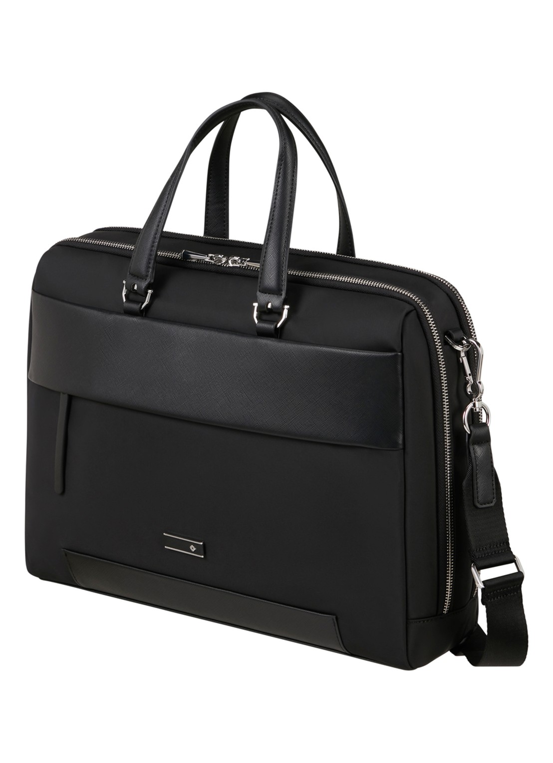Samsonite Zalia 3.0 businesstas met 15,6 inch laptopvak - voorkant 3 zwart