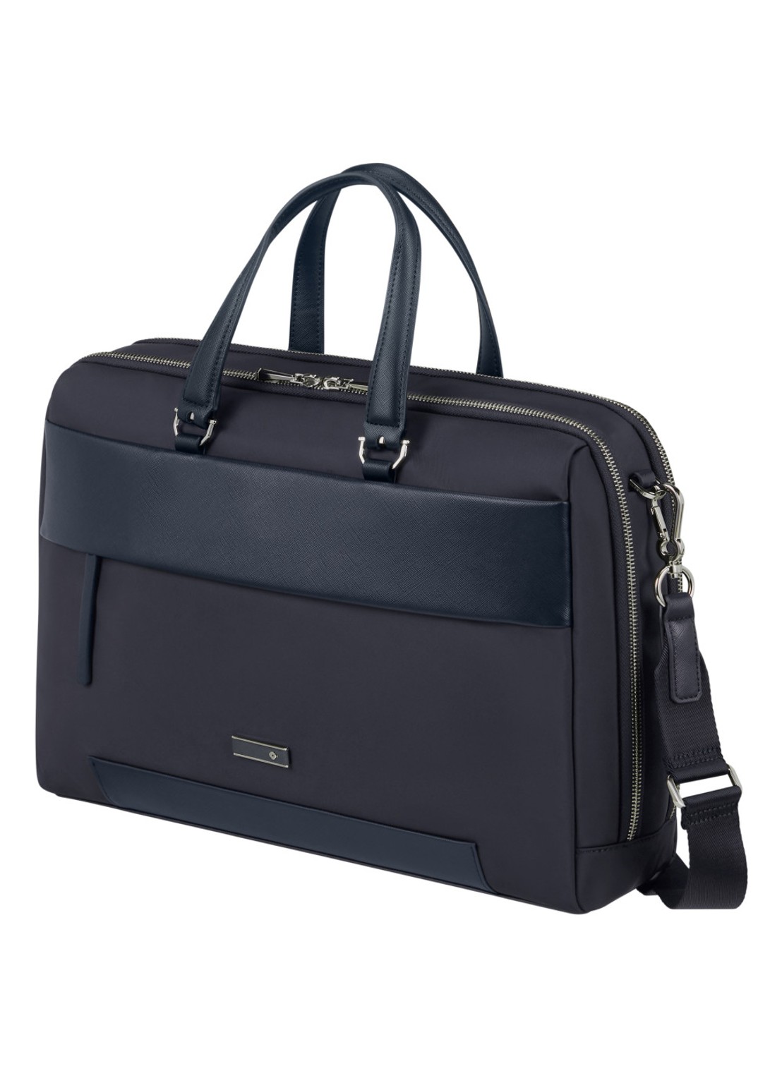 Samsonite Zalia 3.0 businesstas met 15,6 inch laptopvak - voorkant 6 donkerblauw