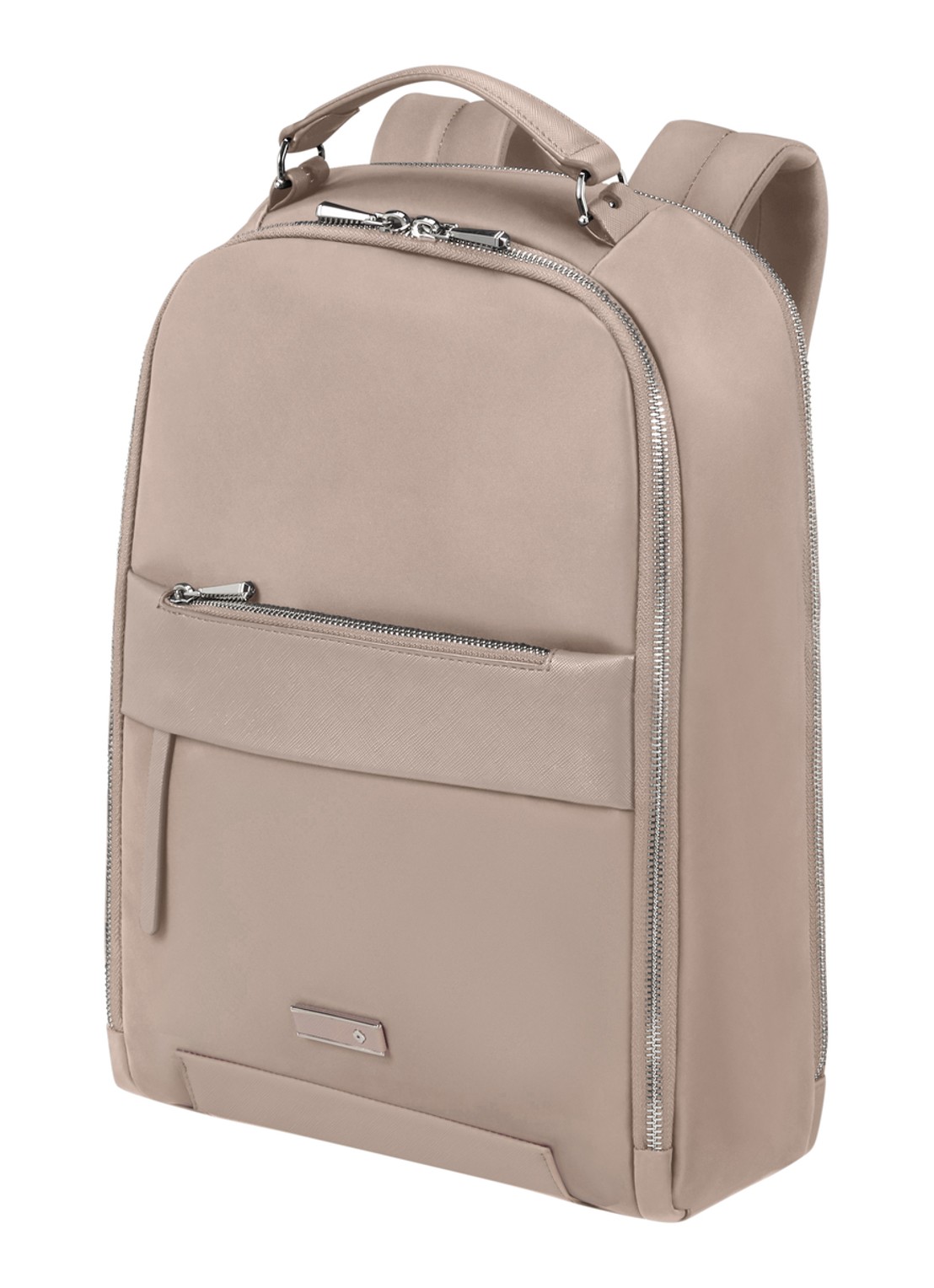 Samsonite Zalia 3.0 rugzak met 15,6 inch laptopvak - voorkant 3 oudroze