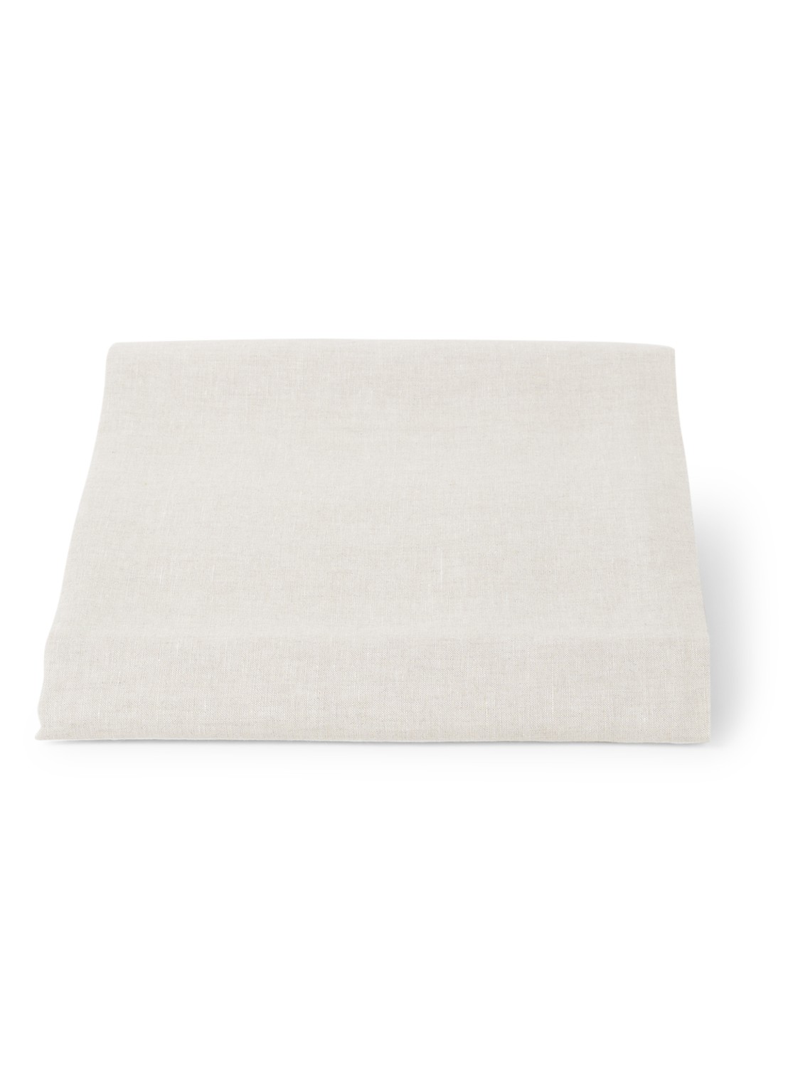 Sander Linnen tafelkleed 135 x 170 cm - voorkant 2 beige