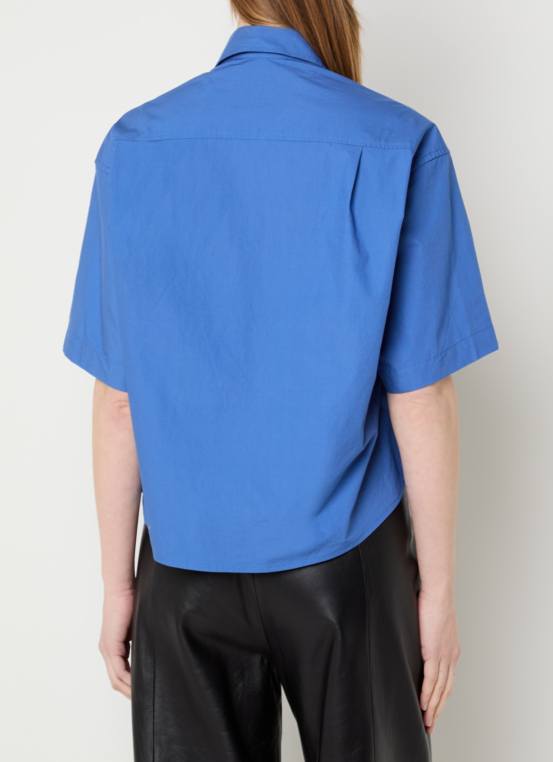 Sandro Blouse met strass - achterkant 4 royalblauw