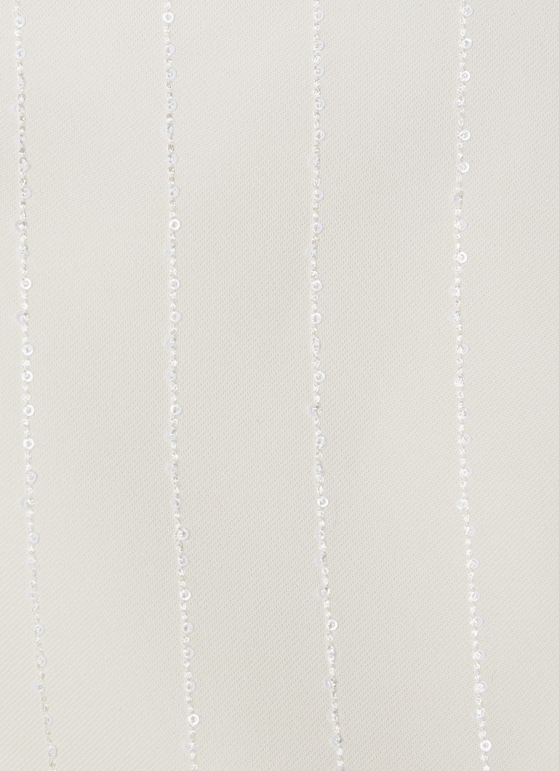 Sandro Crop top met pailletten - detail 3 creme