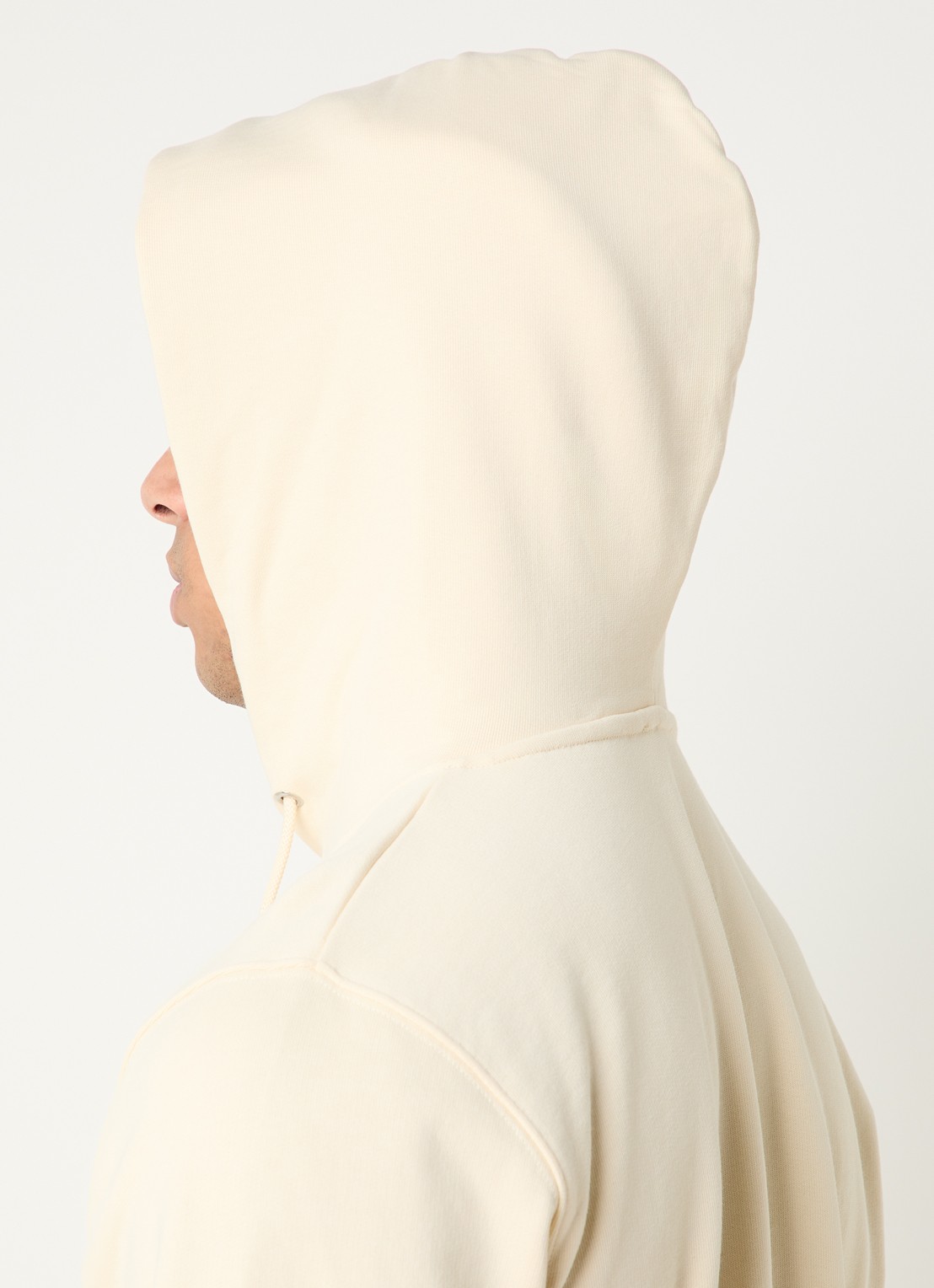Sandro Hoodie met logo - detail 4 creme