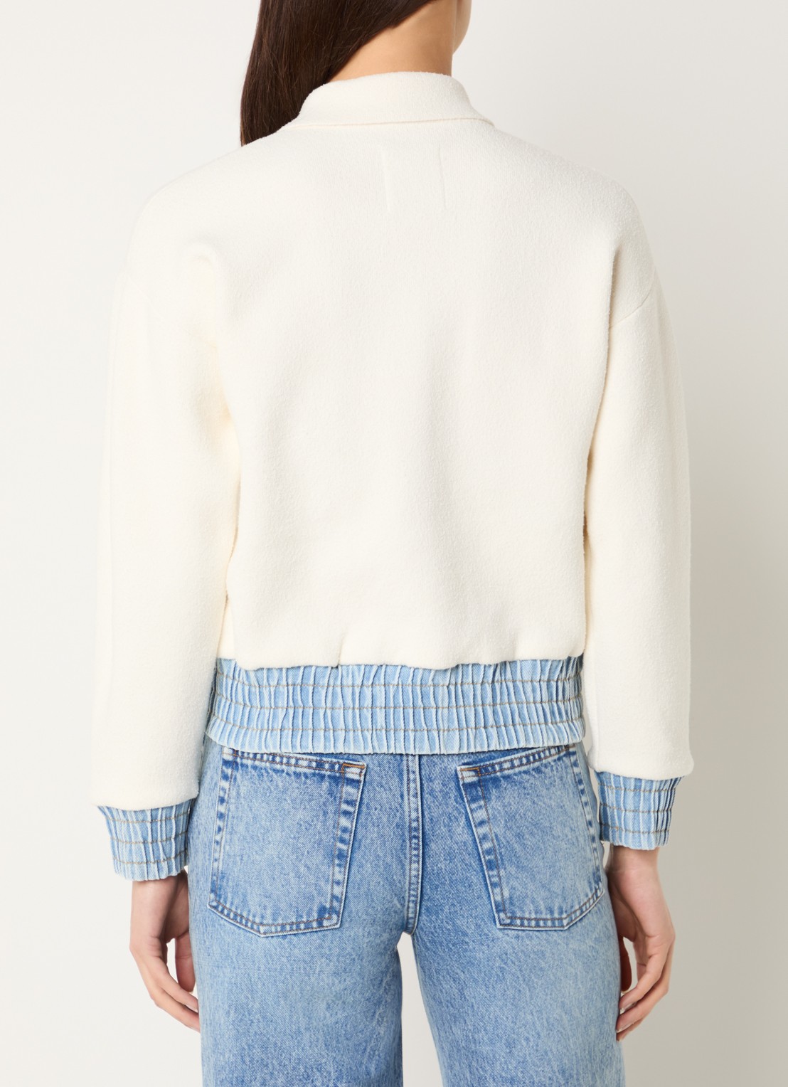 Sandro Jack met bortzakken - achterkant 4 beige