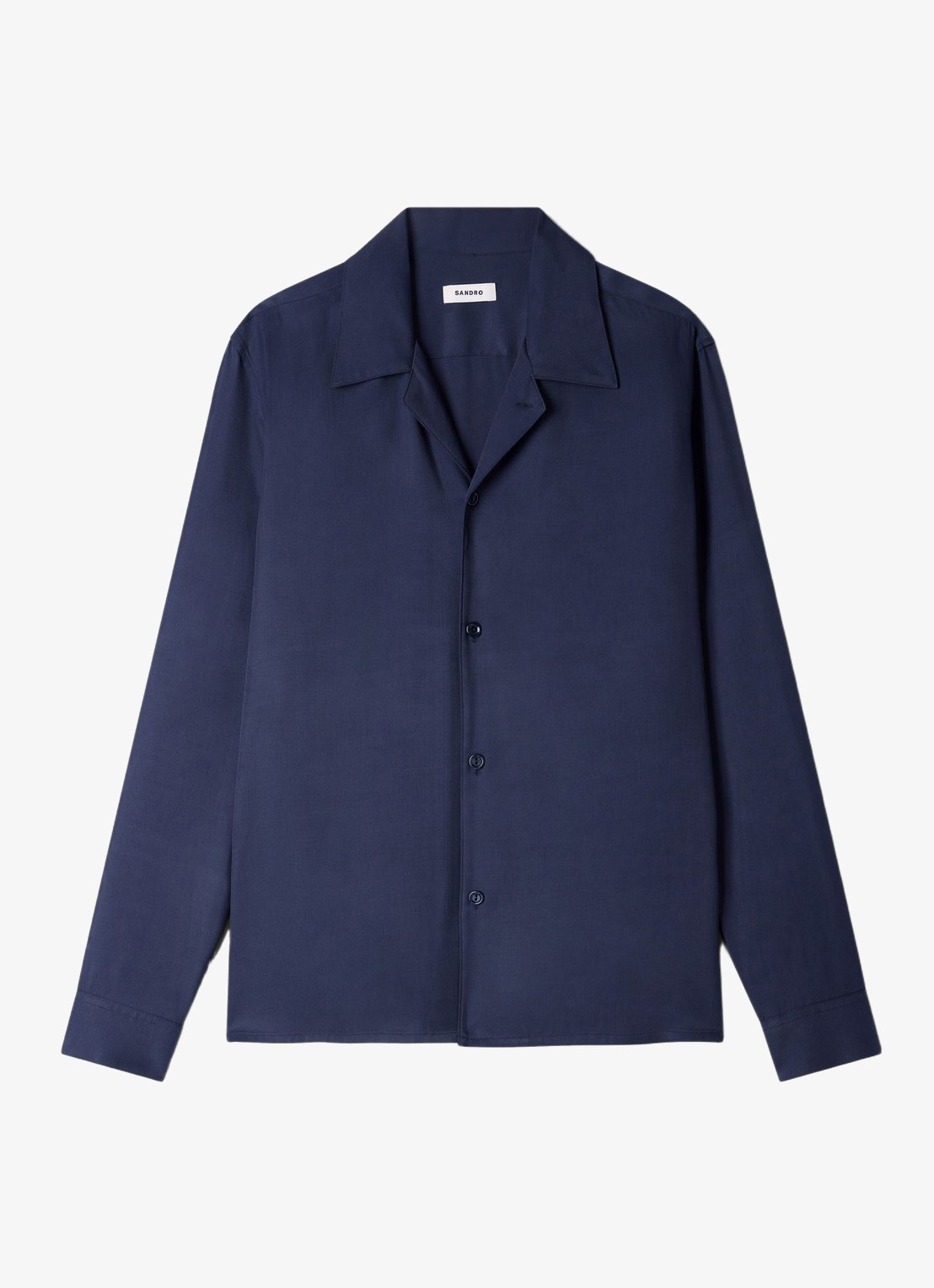 Sandro Regular fit overhemd  - voorkant 5 midnight blue