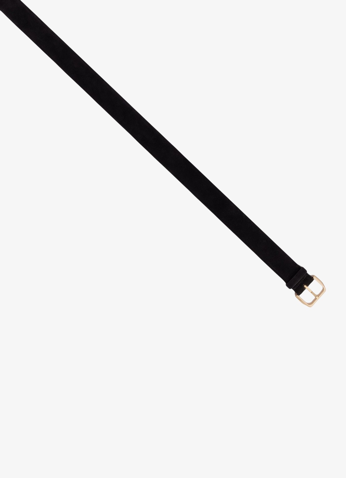 Sandro Riem van suède - detail black / zwart