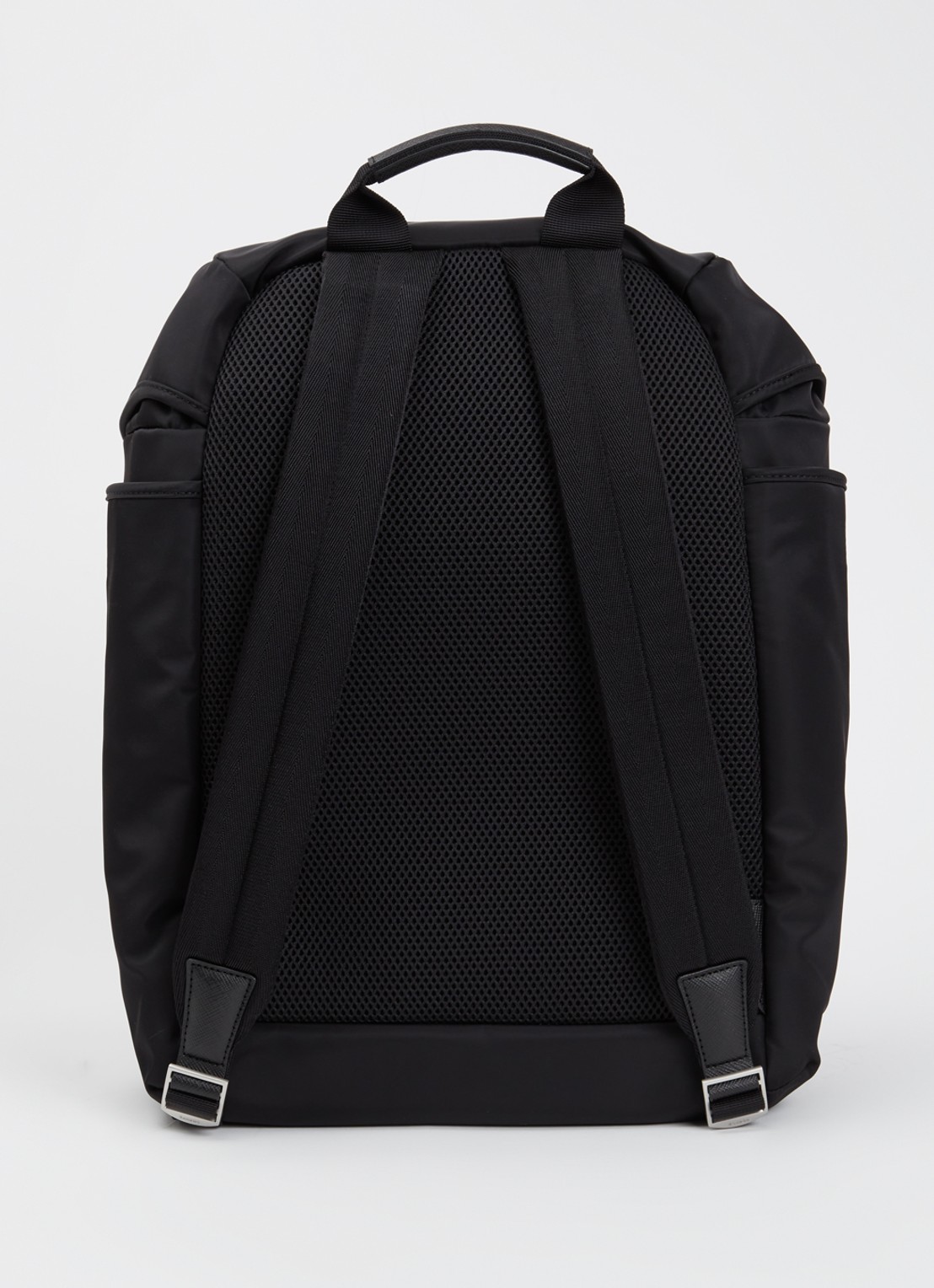 Sandro Rugzak met 14 inch laptopvak - achterkant 3 zwart