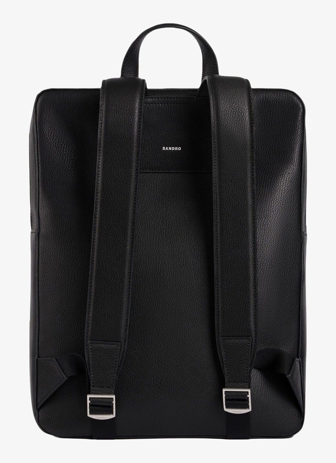 Sandro Rugzak met logo - detail 3 black / zwart