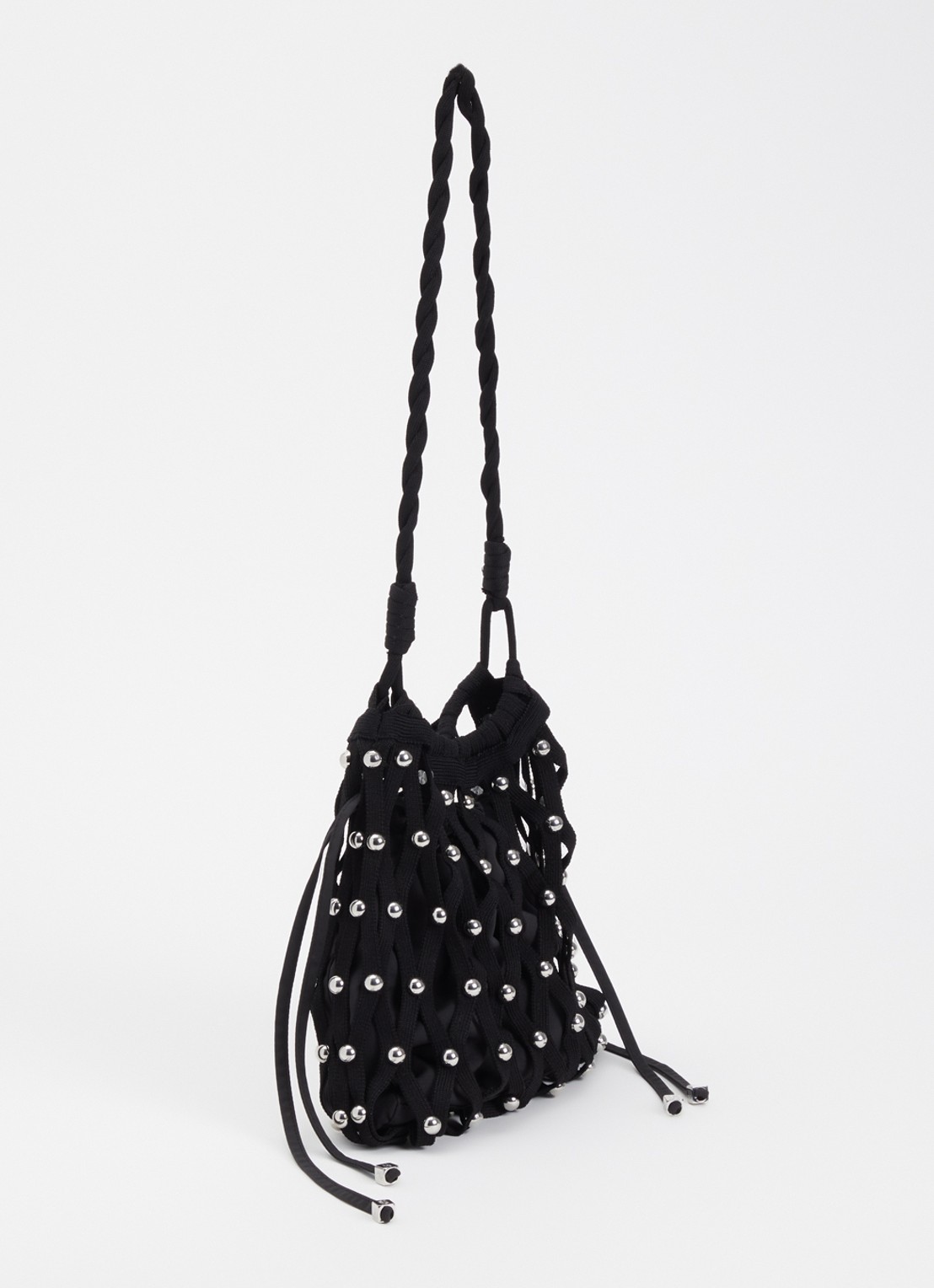 Sandro Schoudertas met studs - achterkant 6 zwart
