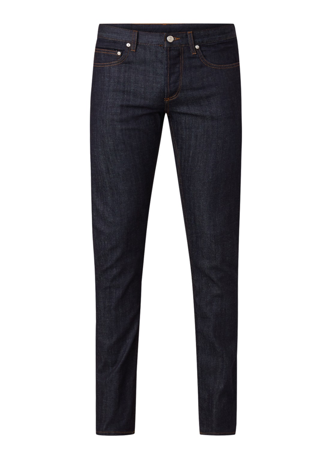 Sandro Slim fit jeans met donkere wassing - voorkant 4 indigo