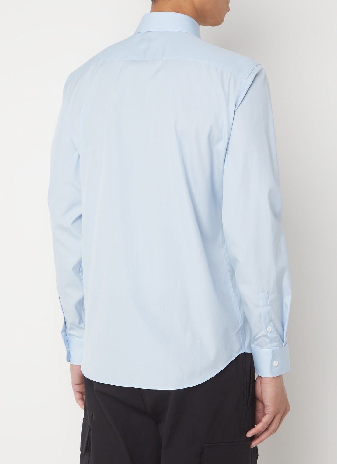 Sandro Slim fit overhemd - achterkant 3 lichtblauw