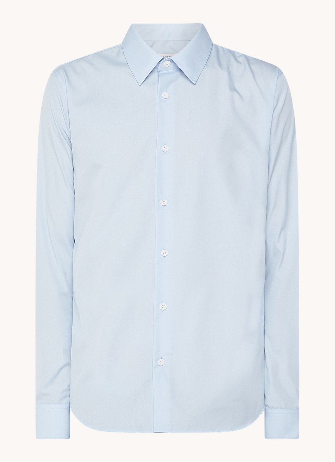 Sandro Slim fit overhemd - voorkant lichtblauw