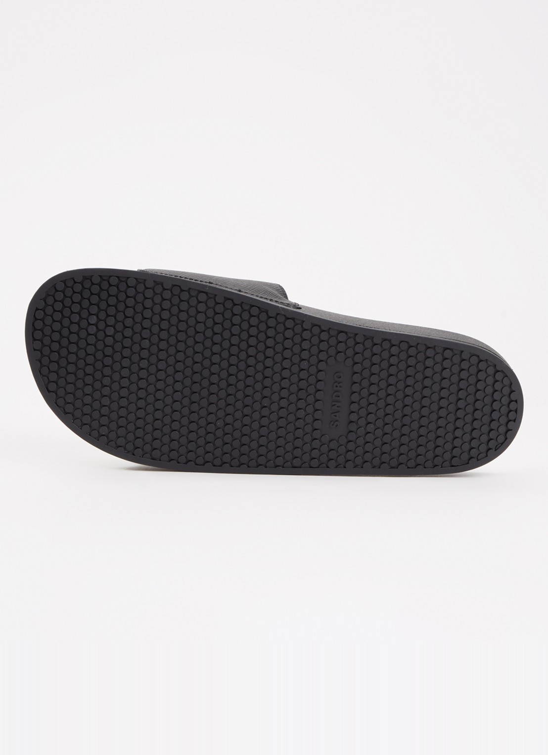 Sandro Slipper met logo - detail 4 zwart