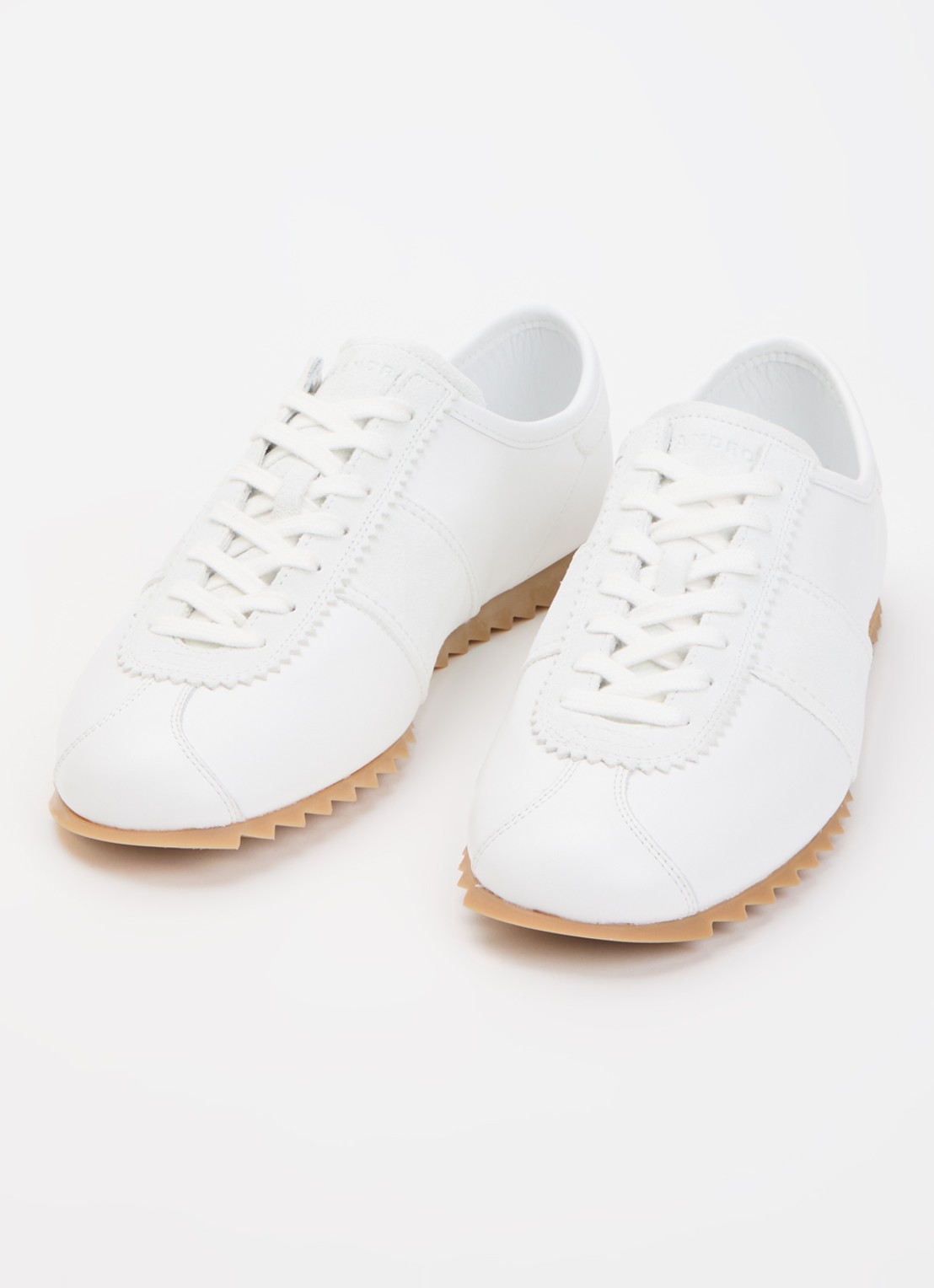 Sandro Sneaker van leer - detail 3 wit