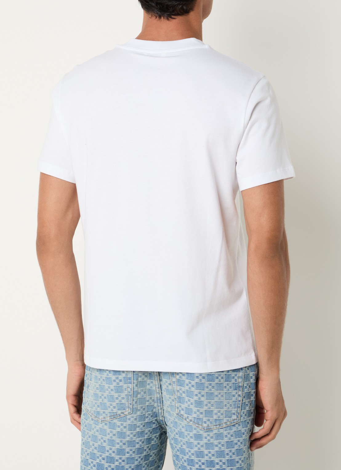 Sandro T-shirt met logo - achterkant wit