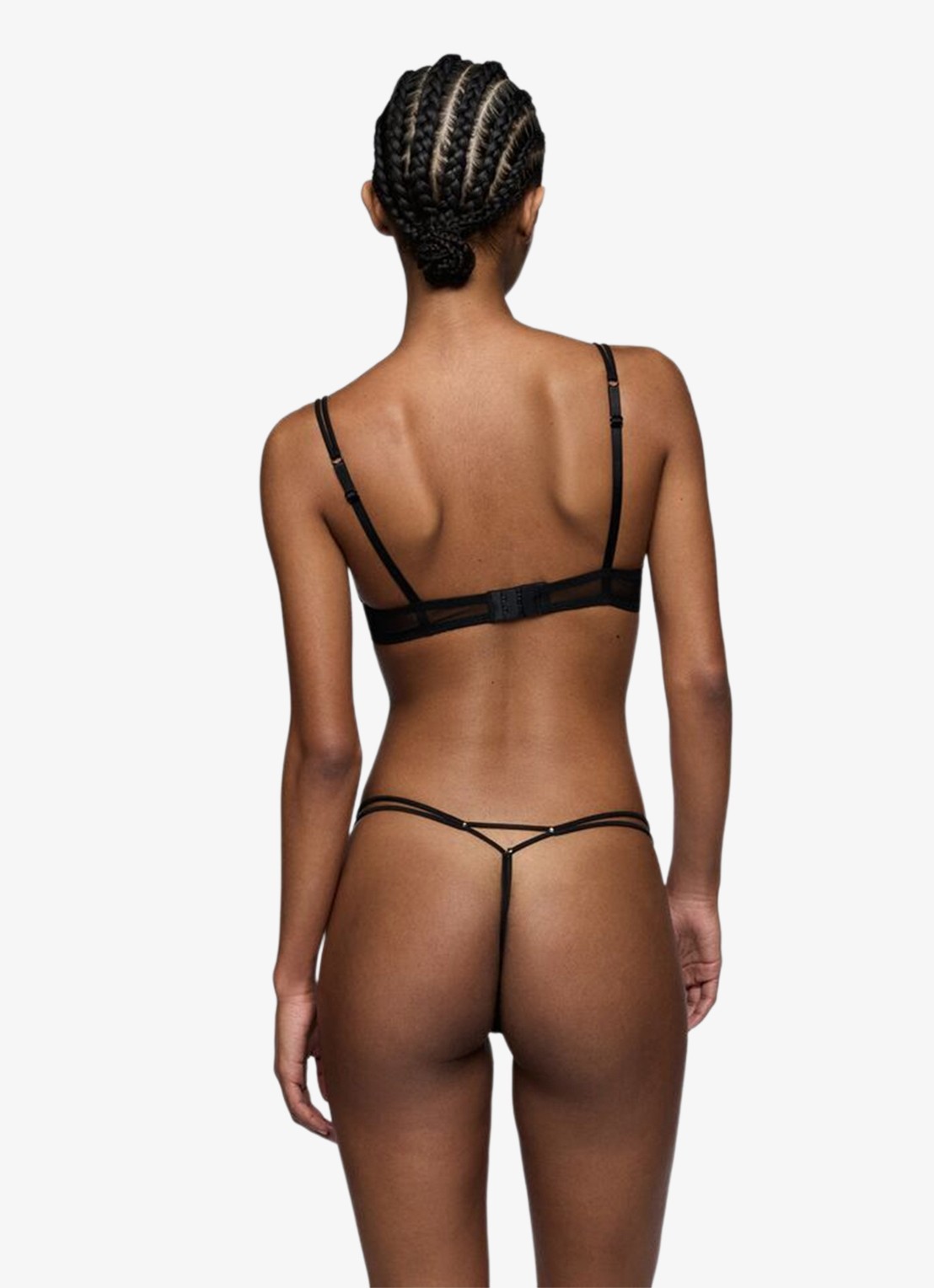 Sarda Amelia push up bh met uitneembare vulling - achterkant 3 zwart