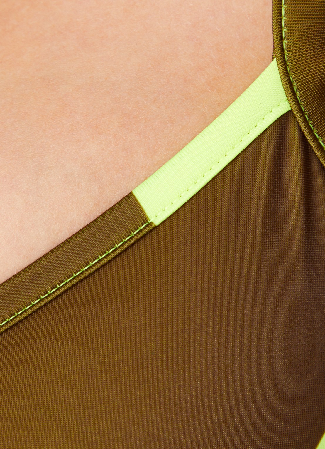 Sarda Birgit beugel bh met print - detail 5 neongeel