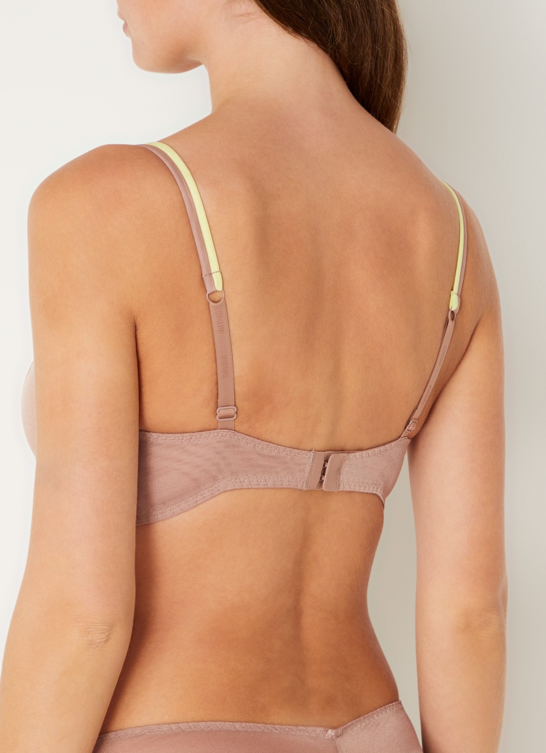 Sarda Bremer bralette van mesh - achterkant 3 lila