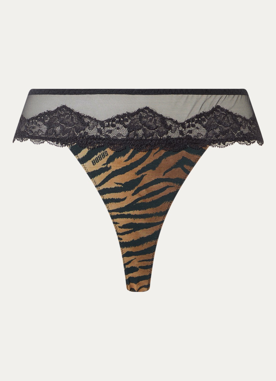 Sarda Bremer string - voorkant camel