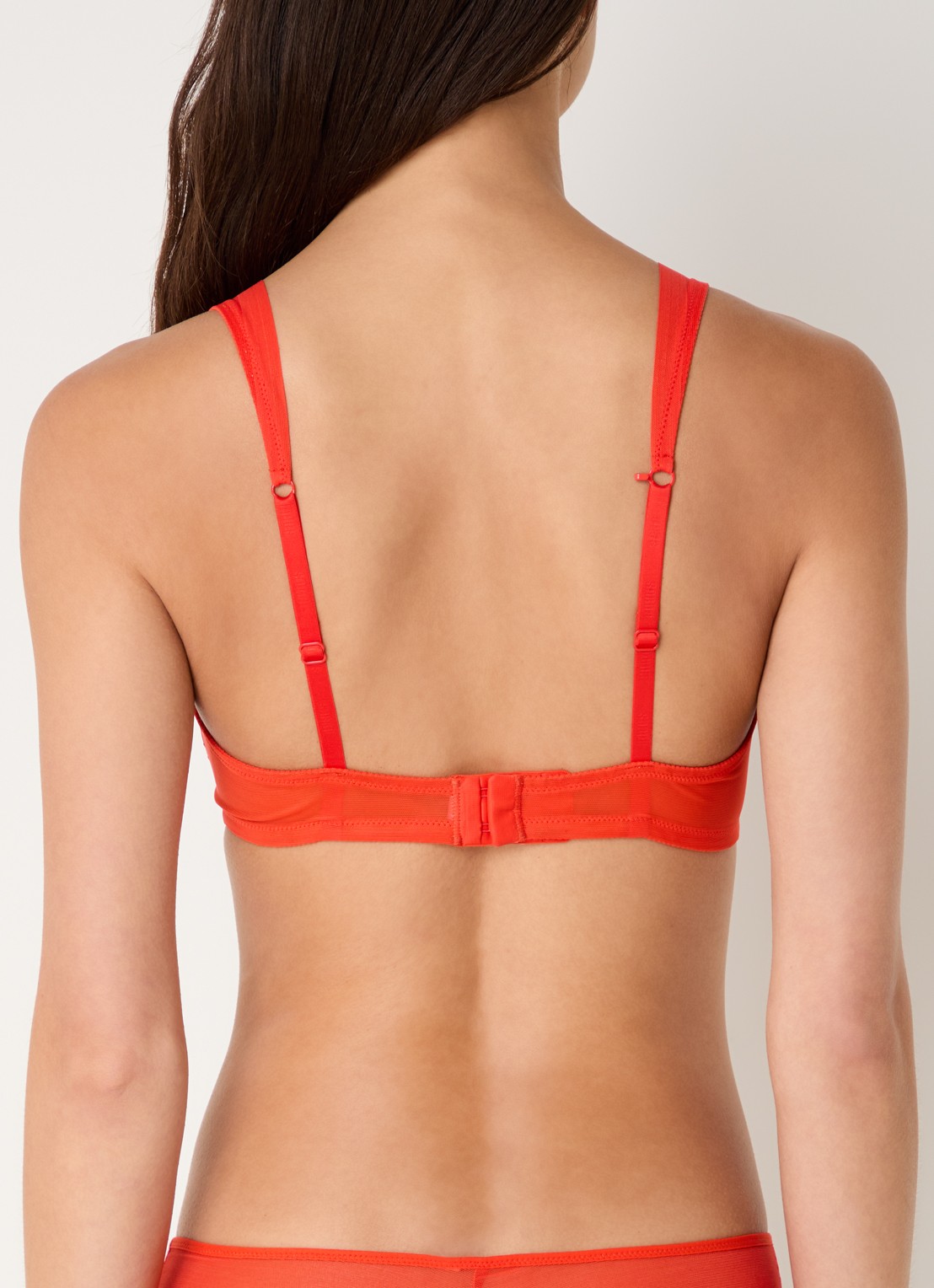 Sarda Chalmers beugel bh van mesh - achterkant 6 rood