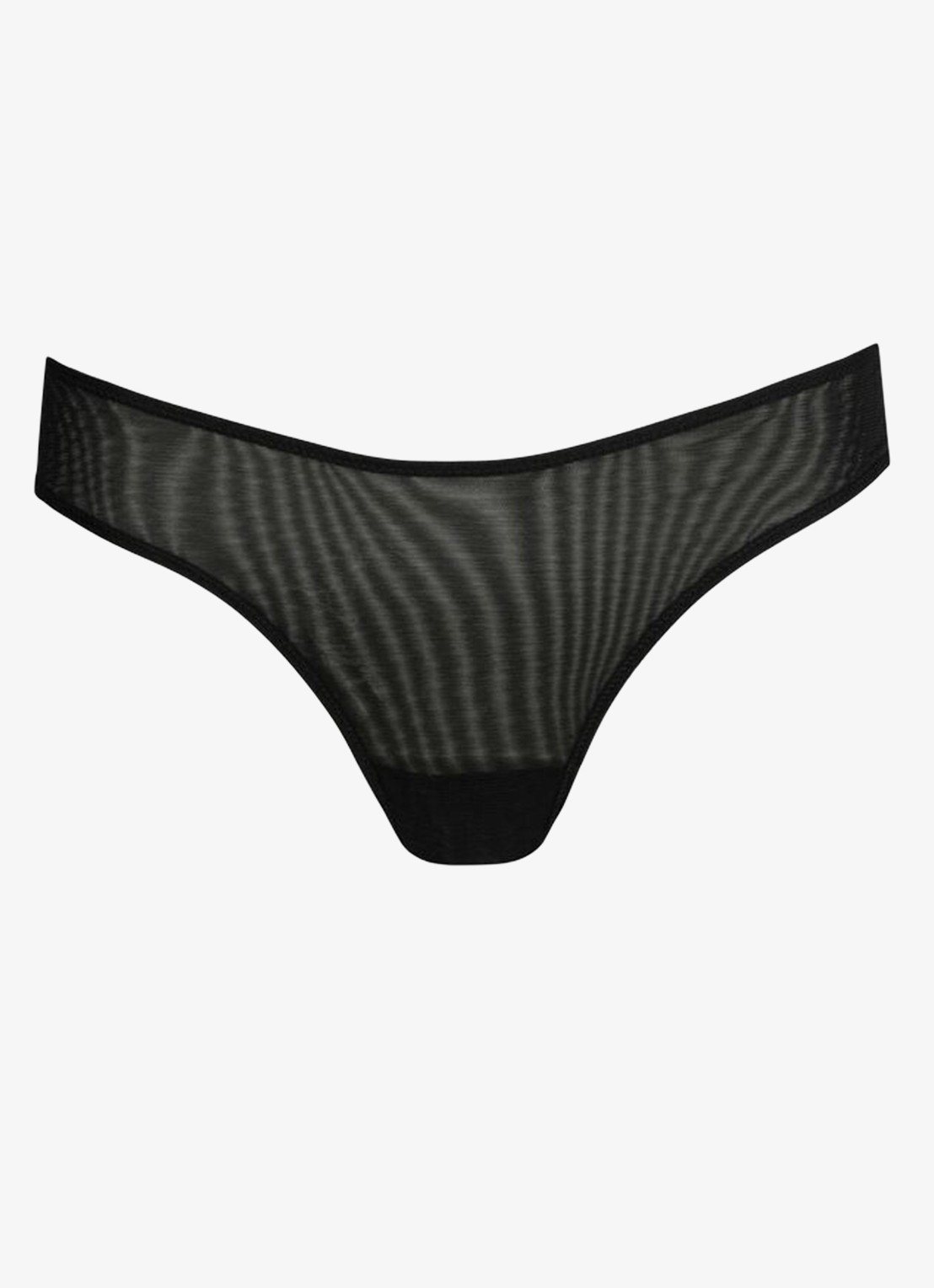 Sarda Chalmers tanga van mesh - voorkant 6 zwart