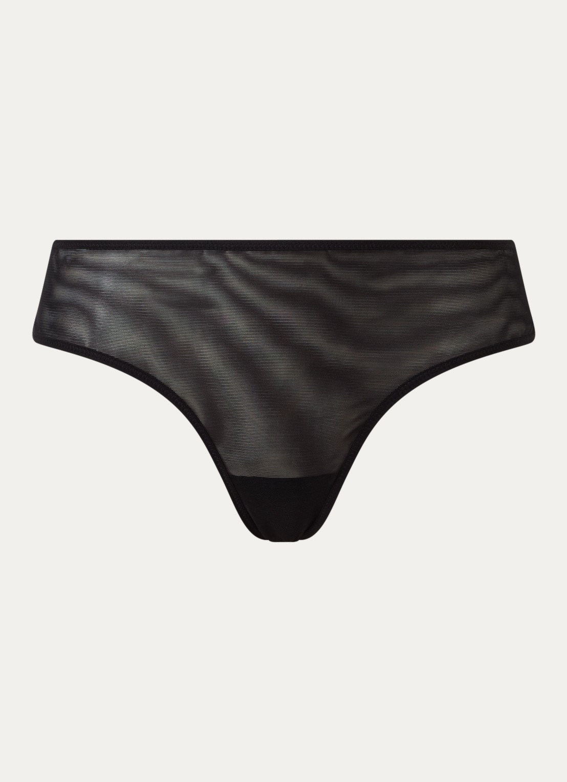 Sarda Chalmers tanga van mesh - voorkant 2 zwart