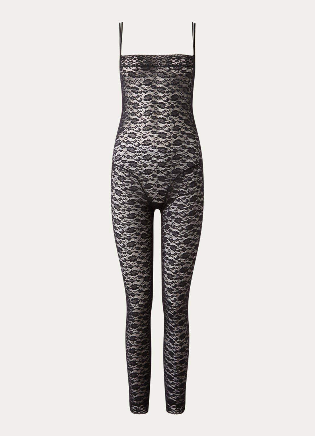 Sarda Cid body van mesh - voorkant 2 zwart