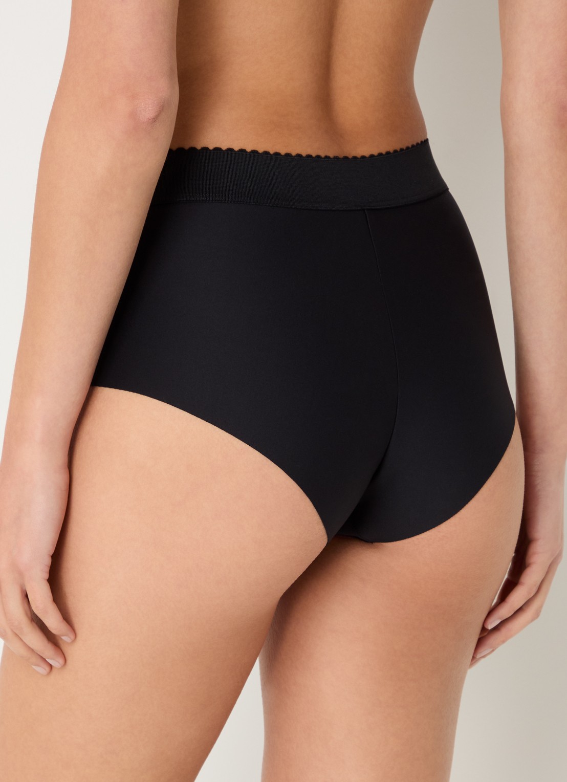 Sarda Eliza high waisted slip - achterkant zwart