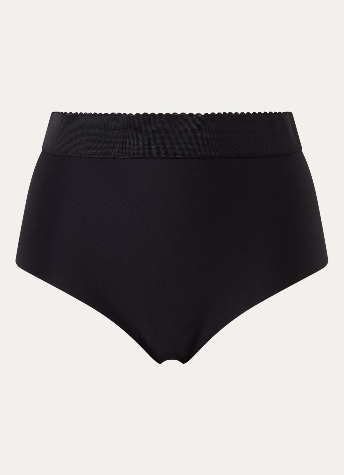 Sarda Eliza high waisted slip - voorkant 4 zwart