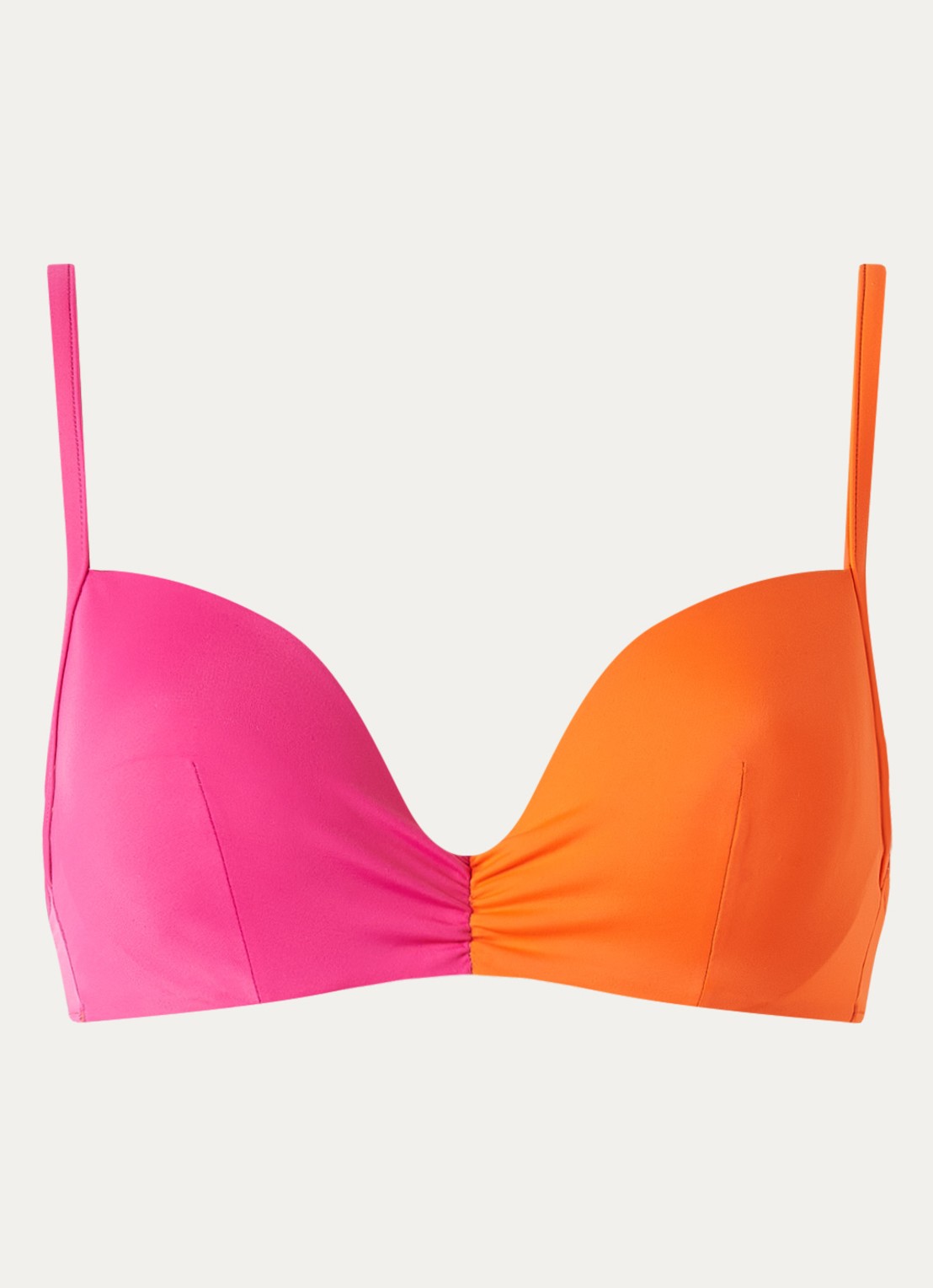 Sarda Kharlan voorgevormde bikinitop met beugel - voorkant donkerroze