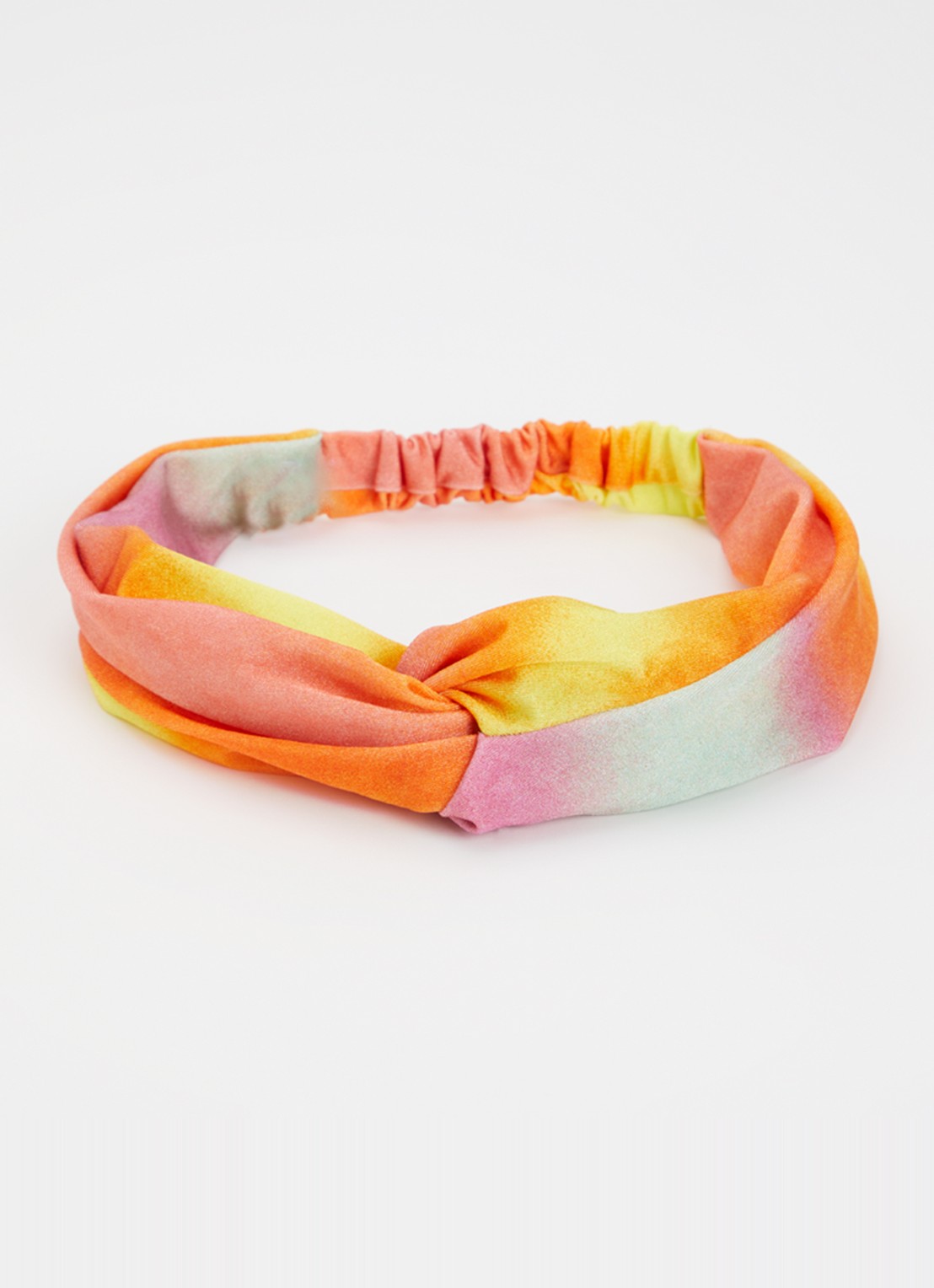 Sarda Kim haarband met lurex - voorkant orange