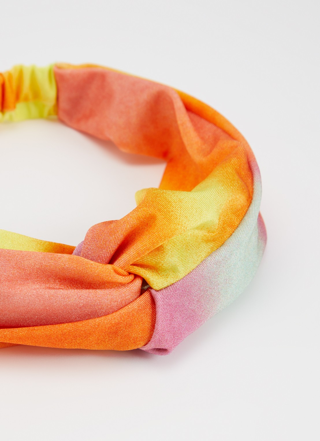 Sarda Kim haarband met lurex - voorkant 2 orange