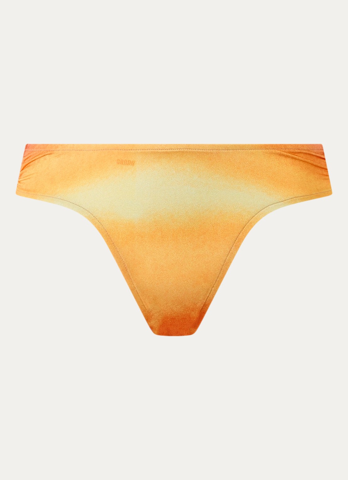 Sarda Kim high waisted bikinislip - voorkant 2 orange