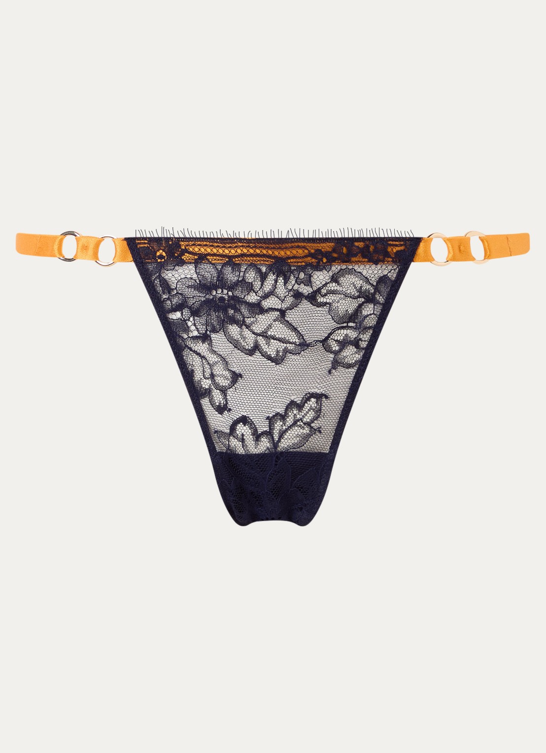 Sarda Lovelace slip van kant - voorkant 2 donkerblauw